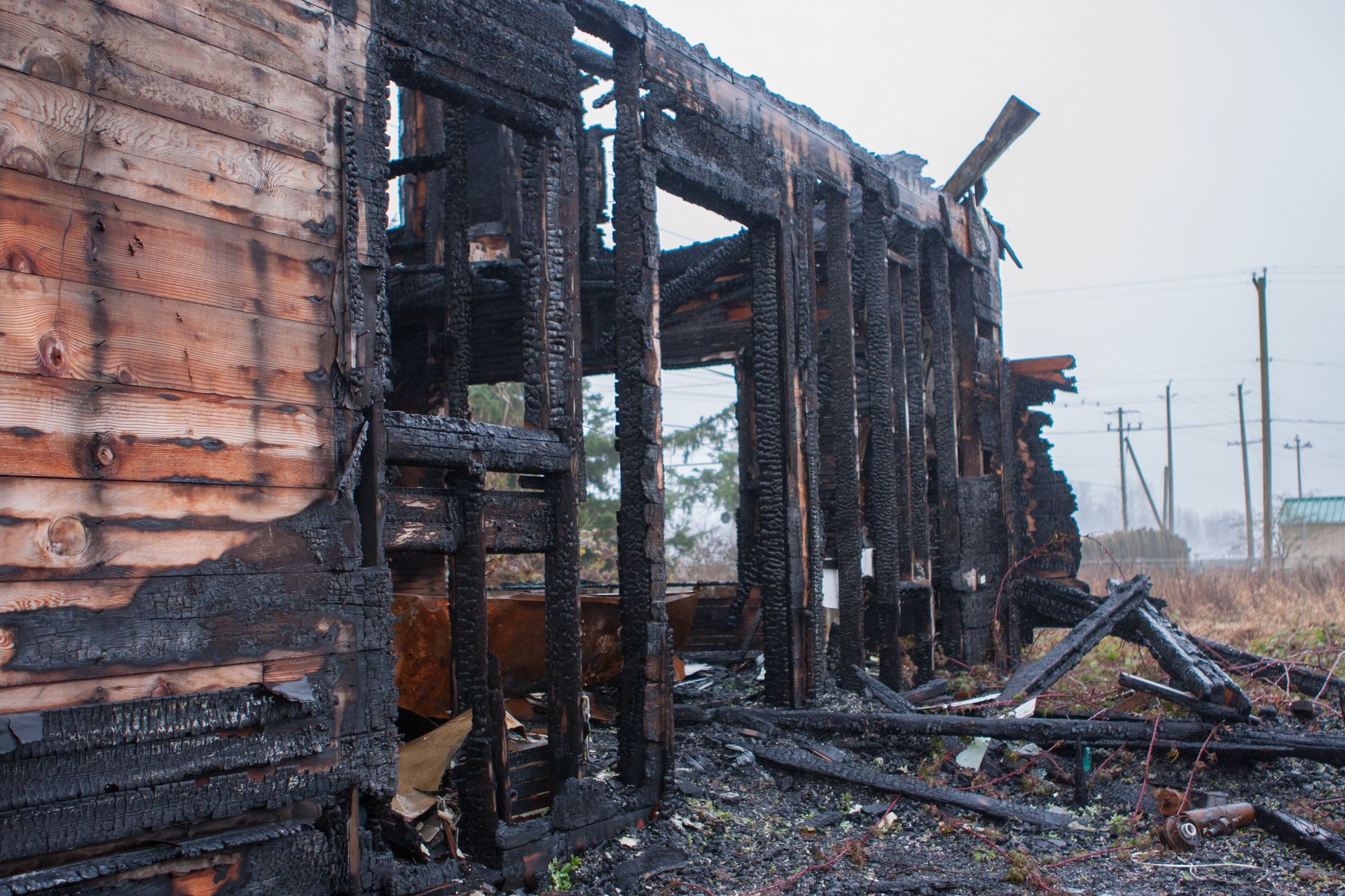 Fire Damage to house